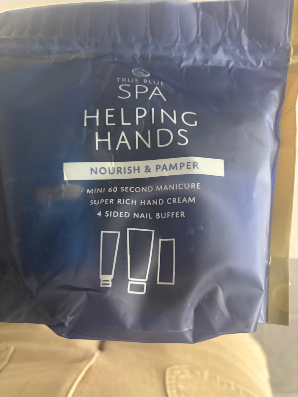 True Blue Spa Helping Hands Nourish & Pamper Hand Care Kit - Blue